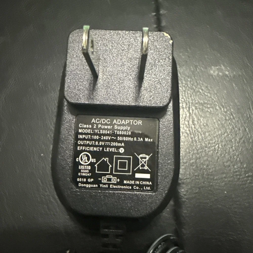 For Shark XA2700 V2700Z Floor Carpet Sweeper Charger Power Cord for Shark XA2700